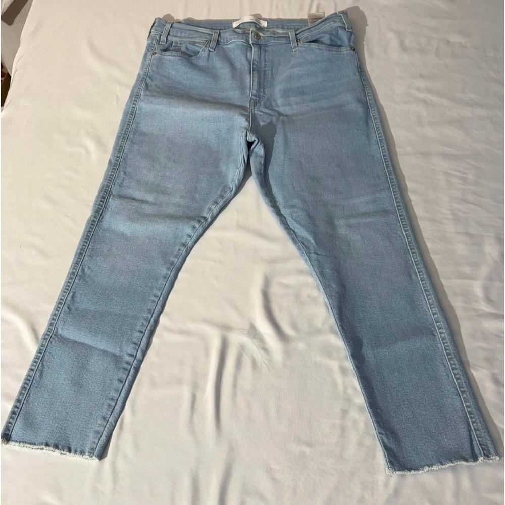 Levi Strauss Signature Womens Heritage High Rise Skinny Blue Jeans Size 18-W34